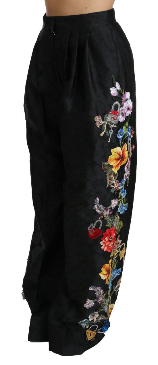  돌체앤가바나 스트레이트 팬츠 PAN70875 BLACK - DOLCE & GABBANA
