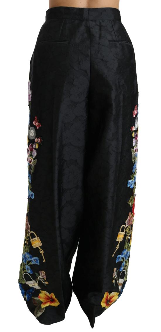  돌체앤가바나 스트레이트 팬츠 PAN70875 BLACK - DOLCE & GABBANA