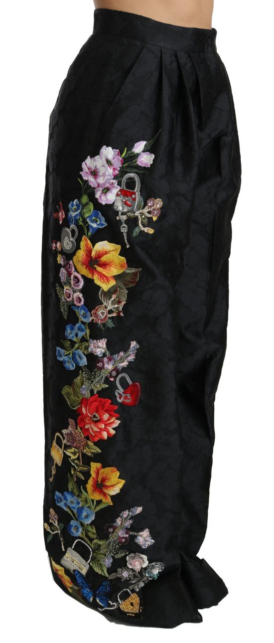  돌체앤가바나 스트레이트 팬츠 PAN70875 BLACK - DOLCE & GABBANA