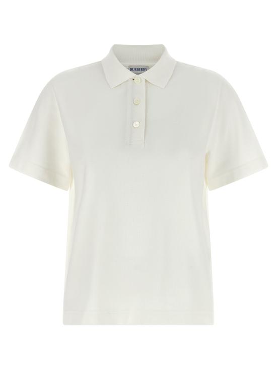 26SS 버버리 폴로 티셔츠 BU327218BM WHITE