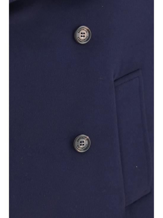 26FW 브루넬로 쿠치넬리 코트 MV4677029 CCF64 NAVY - BRUNELLO CUCINELLI