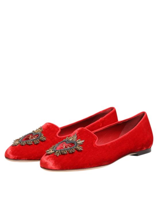  돌체앤가바나 플랫 슈즈 LA12821 RED - DOLCE & GABBANA