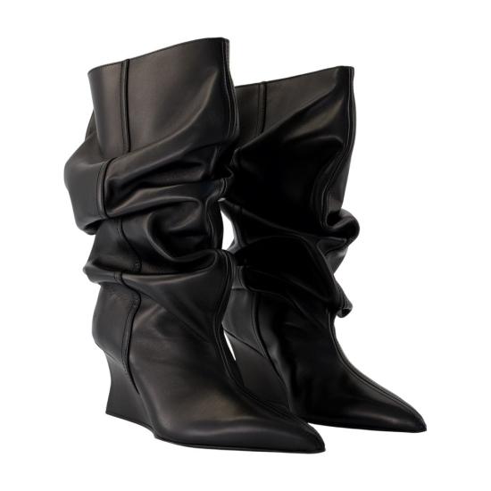 25FW 발망 부츠 CONFIG BALS24300 BLACK - BALMAIN