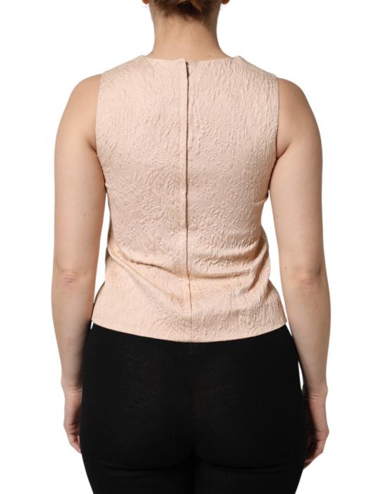  돌체앤가바나 민소매 티셔츠 TSH90439 BEIGE - DOLCE & GABBANA