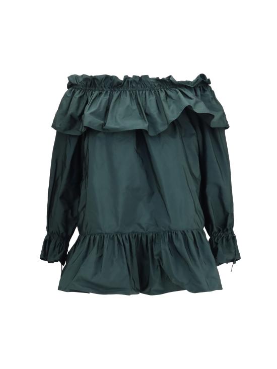 26SS 생로랑 원피스 871287Y1I02 3004 GREEN
