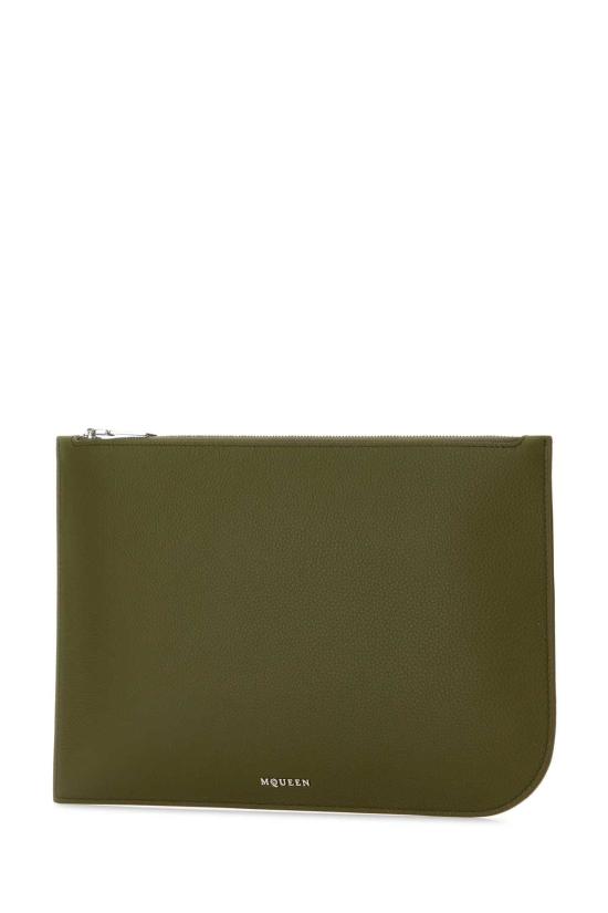  알렉산더 맥퀸 남성지갑 8148501VDCC 3217 GREEN - ALEXANDER MCQUEEN