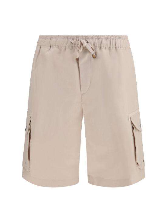26SS 브루넬로 쿠치넬리 숏팬츠 MH255U0025 C2438 BEIGE