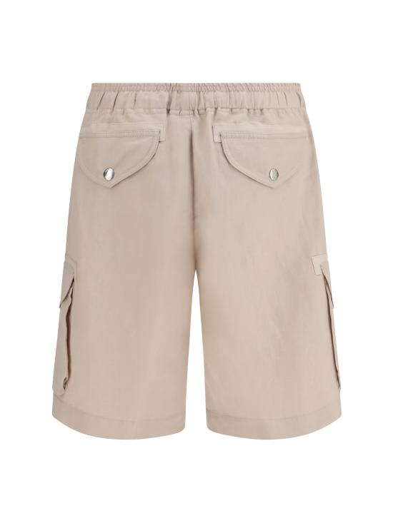 26SS 브루넬로 쿠치넬리 숏팬츠 MH255U0025 C2438 BEIGE - BRUNELLO CUCINELLI