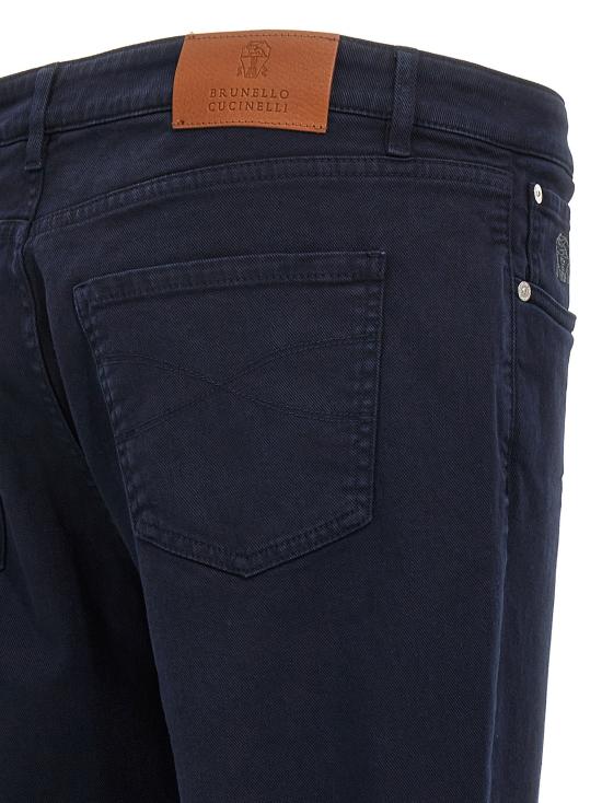 26SS 브루넬로 쿠치넬리 데님 팬츠 BR290837BM BLUE - BRUNELLO CUCINELLI