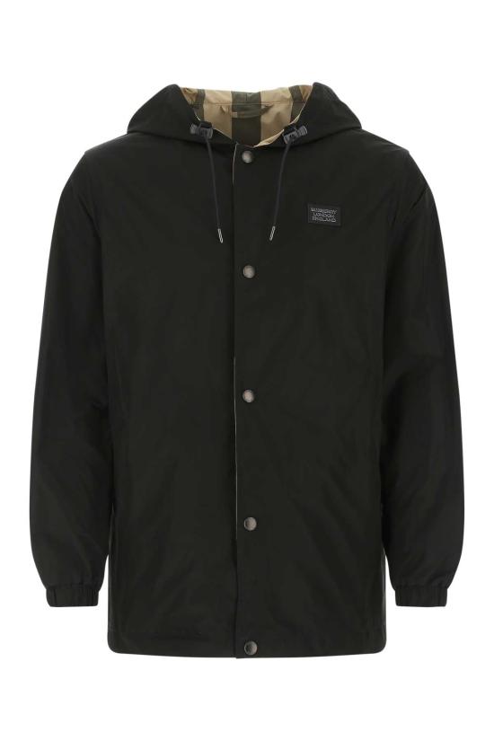  버버리 리버시블 체크 자켓 8043403 A1189 BLACK