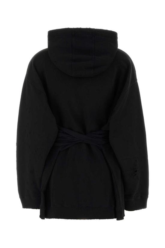 26SS MM6 메종마르지엘라 후디드 스웨트셔츠 윗 글러브 S52DA0083M25025 900 BLACK - MM6 MAISON MARGIELA