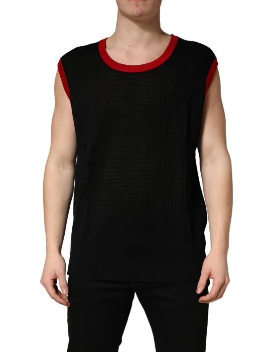  돌체앤가바나 민소매 티셔츠 TSH91897 BLACK