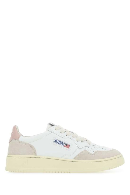  오트리 메달리스트 로우 레더 스니커즈 AULW LS37 WHITE