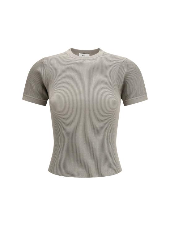 26SS 리에르 폴로 티셔츠 KNW66FRS FOGKNIT GRAY