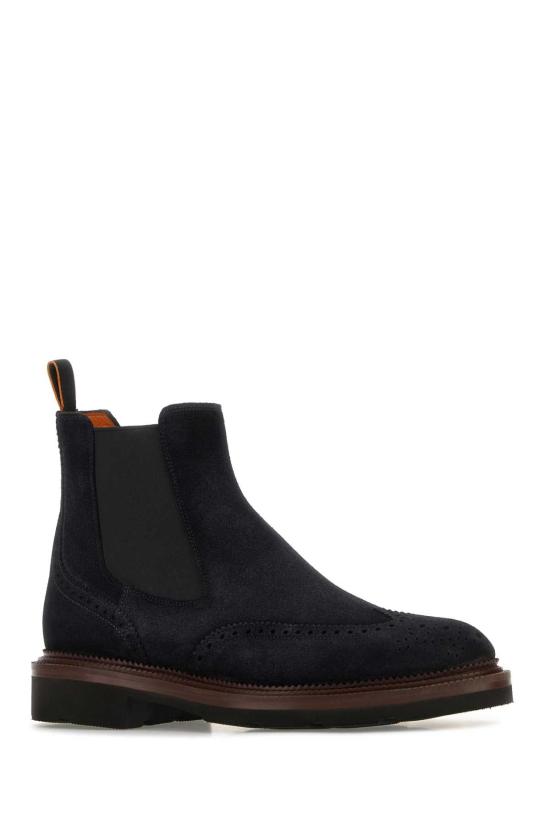  산토니 부츠 MCCO19116JL4GRVR U59 NAVY - SANTONI