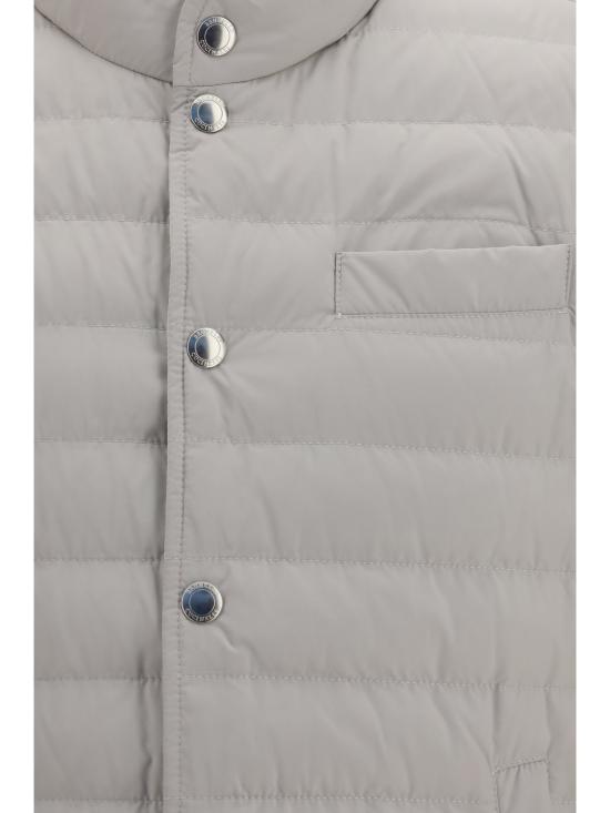 26FW 브루넬로 쿠치넬리 베스트 MV4081711 CCV68 GRAY - BRUNELLO CUCINELLI