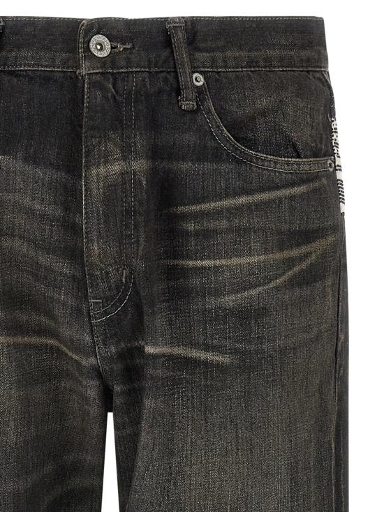 26SS 요지 야마모토 데님 팬츠 YO331528BM BLACK - YOHJI YAMAMOTO