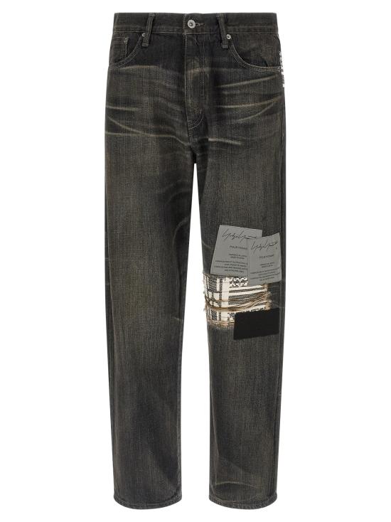 26SS 요지 야마모토 데님 팬츠 YO331528BM BLACK
