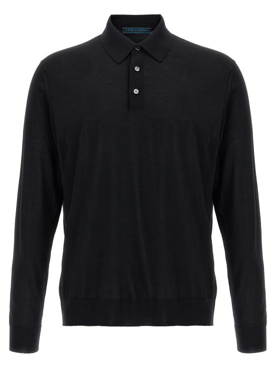 25FW 키톤 탑 KI313404BM BLACK