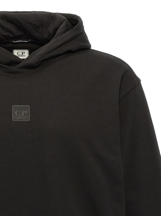  씨피 컴퍼니 후드 티셔츠 CP306145BM BLACK - C.P. COMPANY