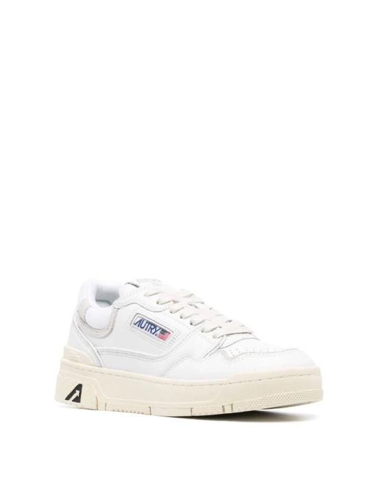 25FW 오트리 CLC 로우탑 레더 스니커즈 ROLWMM15 WHITE