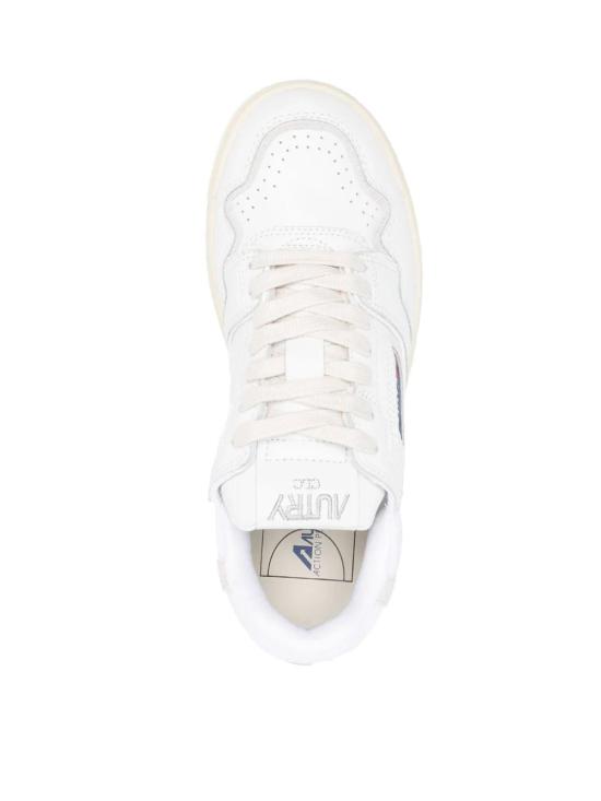 25FW 오트리 CLC 로우탑 레더 스니커즈 ROLWMM15 WHITE - AUTRY