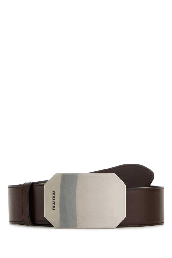  미우미우 벨트 5CC6122C9Q F0NBL BROWN