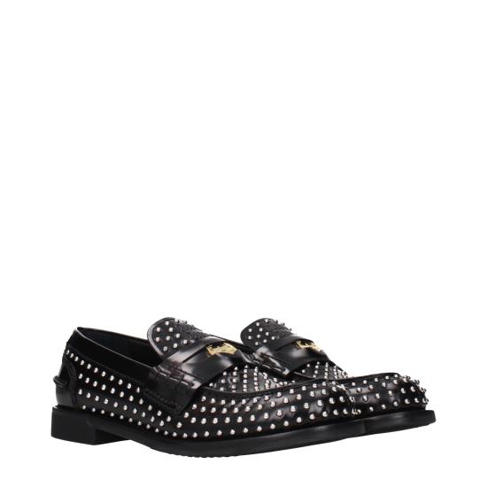  미우미우 플랫 슈즈 MI15582167728393BT BLACK - MIU MIU