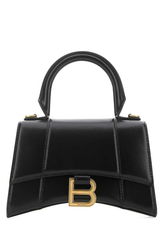  발렌시아가 아워글래스 XS 핸드백 5928331QJ4M 1000 BLACK