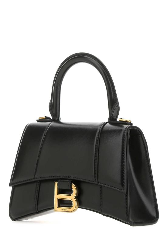  발렌시아가 아워글래스 XS 핸드백 5928331QJ4M 1000 BLACK - BALENCIAGA