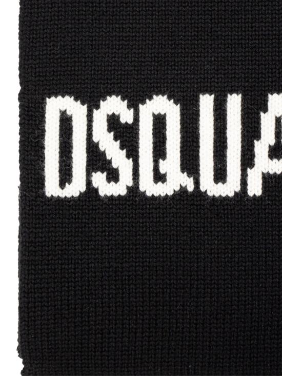 25FW 디스퀘어드2 머플러/스카프 KNM016401W043282124 BLACK - DSQUARED2