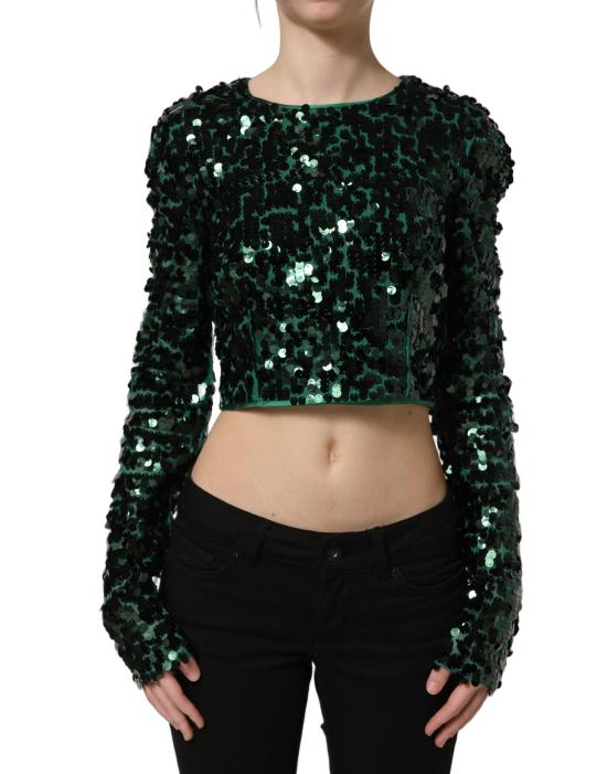  돌체앤가바나 블라우스 TSH922234 GREEN - DOLCE & GABBANA