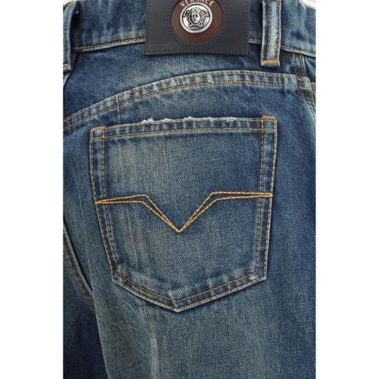 26SS 베르사체 데님 팬츠 VE10245291A177071DA60BB BLUE - VERSACE
