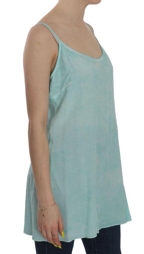  에르마노 설비노 민소매 티셔츠 TSH3759 BLUE - ERMANNO SCERVINO
