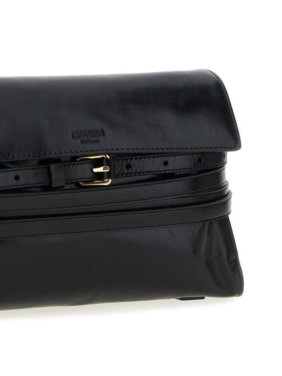 25FW 모스키노 크로스백 MO314612BM BLACK - MOSCHINO