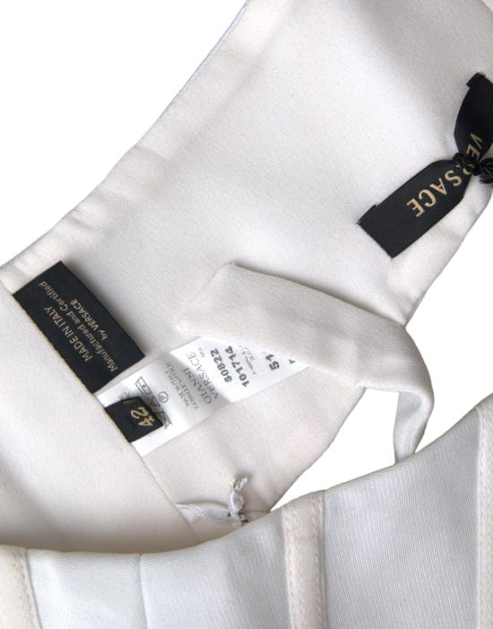  베르사체 민소매 티셔츠 TSH84055 WHITE - VERSACE