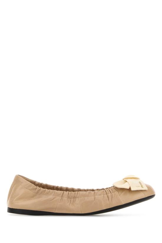 26SS 프라다 플랫 슈즈 1F322OF005ZJB F0036 BEIGE