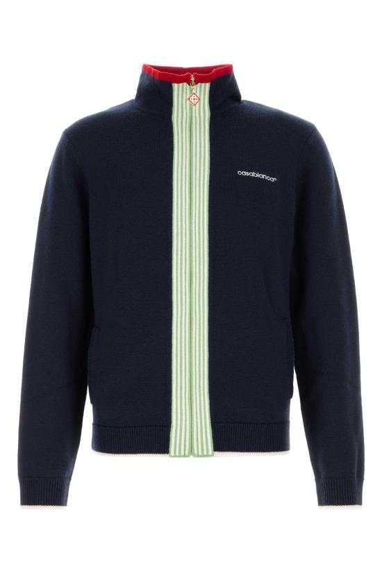 26FW 카사블랑카 스웨터 MPF26KW84501 NAVY