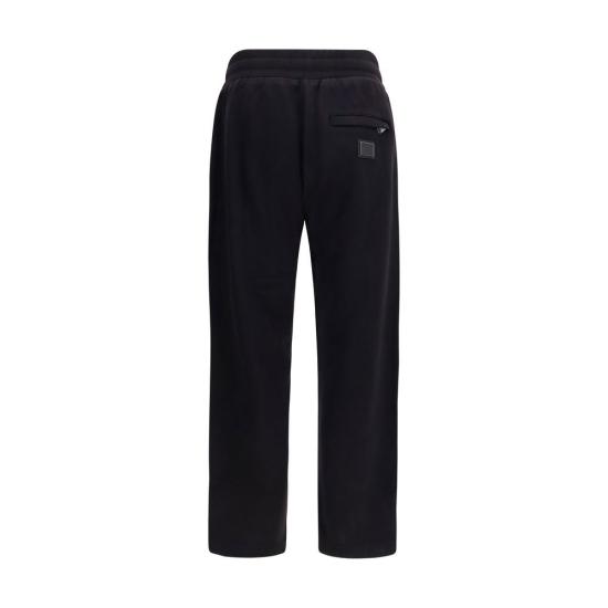 26FW 돌체앤가바나 트레이닝/조거 팬츠 DOGP0M5TG7Q2ON0000BB BLACK - DOLCE & GABBANA