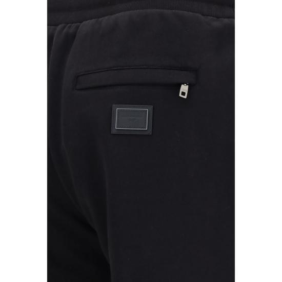 26FW 돌체앤가바나 트레이닝/조거 팬츠 DOGP0M5TG7Q2ON0000BB BLACK - DOLCE & GABBANA