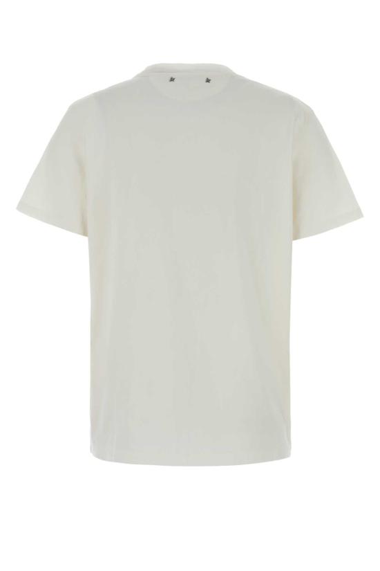 26SS 골든구스 카보숑 크리스탈 티셔츠 GWP01220P000673 10363 WHITE - GOLDEN GOOSE