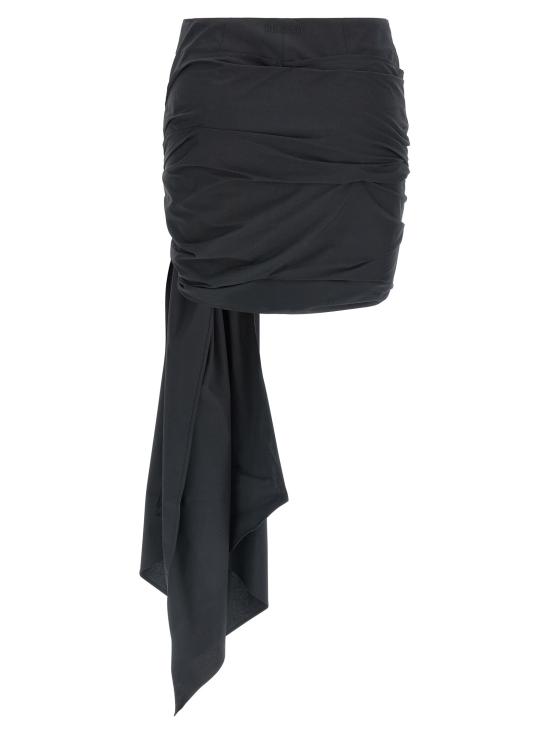26SS 디 아티코 스커트 TH326239BM BLACK - THE ATTICO