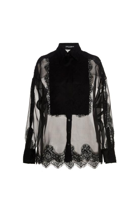 26SS 돌체앤가바나 블라우스 DO231602BM BLACK