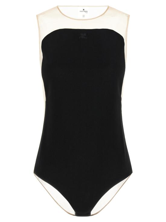 26SS 쿠레쥬 바디수트 티셔츠 CO335467BM BLACK