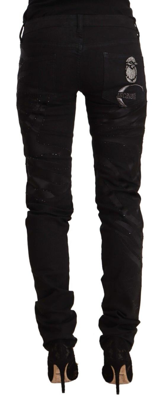  저스트까발리 데님 팬츠 PAN72207 BLACK - JUST CAVALLI