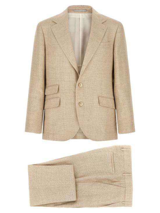 26SS 브루넬로 쿠치넬리 수트 팬츠 BR336253BM BEIGE