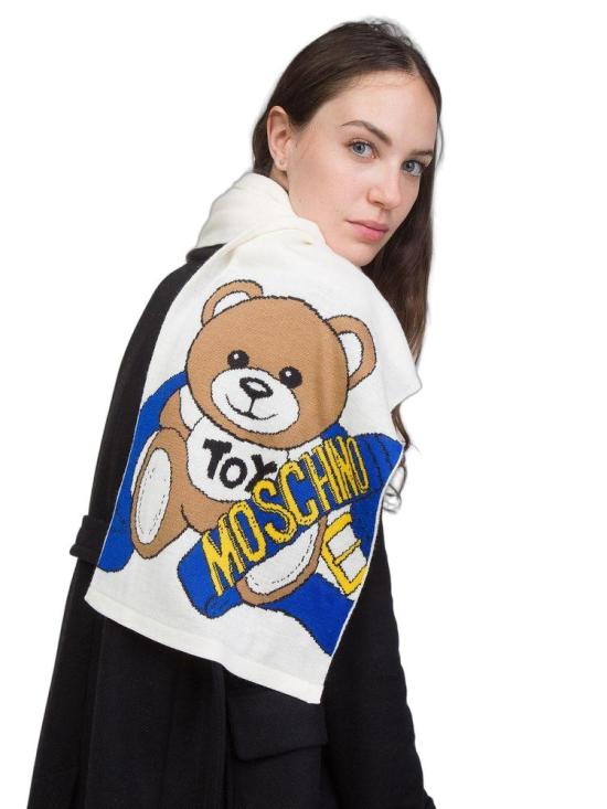  모스키노 머플러/스카프 30745M2804002 ONESIZE Moschino WHITE - MOSCHINO