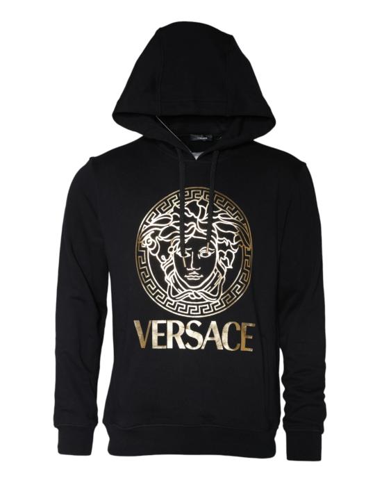 베르사체 후드 티셔츠 TSH86767 BLACK - VERSACE