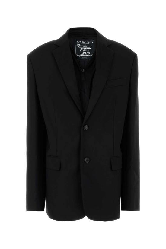  와이프로젝트 자켓 201BL008F533 BLACK
