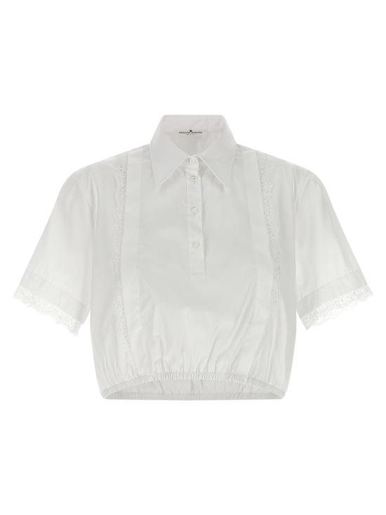 26SS 에르마노 설비노 블라우스 ER326094BM WHITE